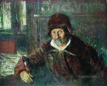 Autorretrato 1920 Ilya Repin Pinturas al óleo